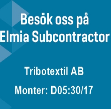 Elmia Subcontractor: Emerging Technologies 14 november